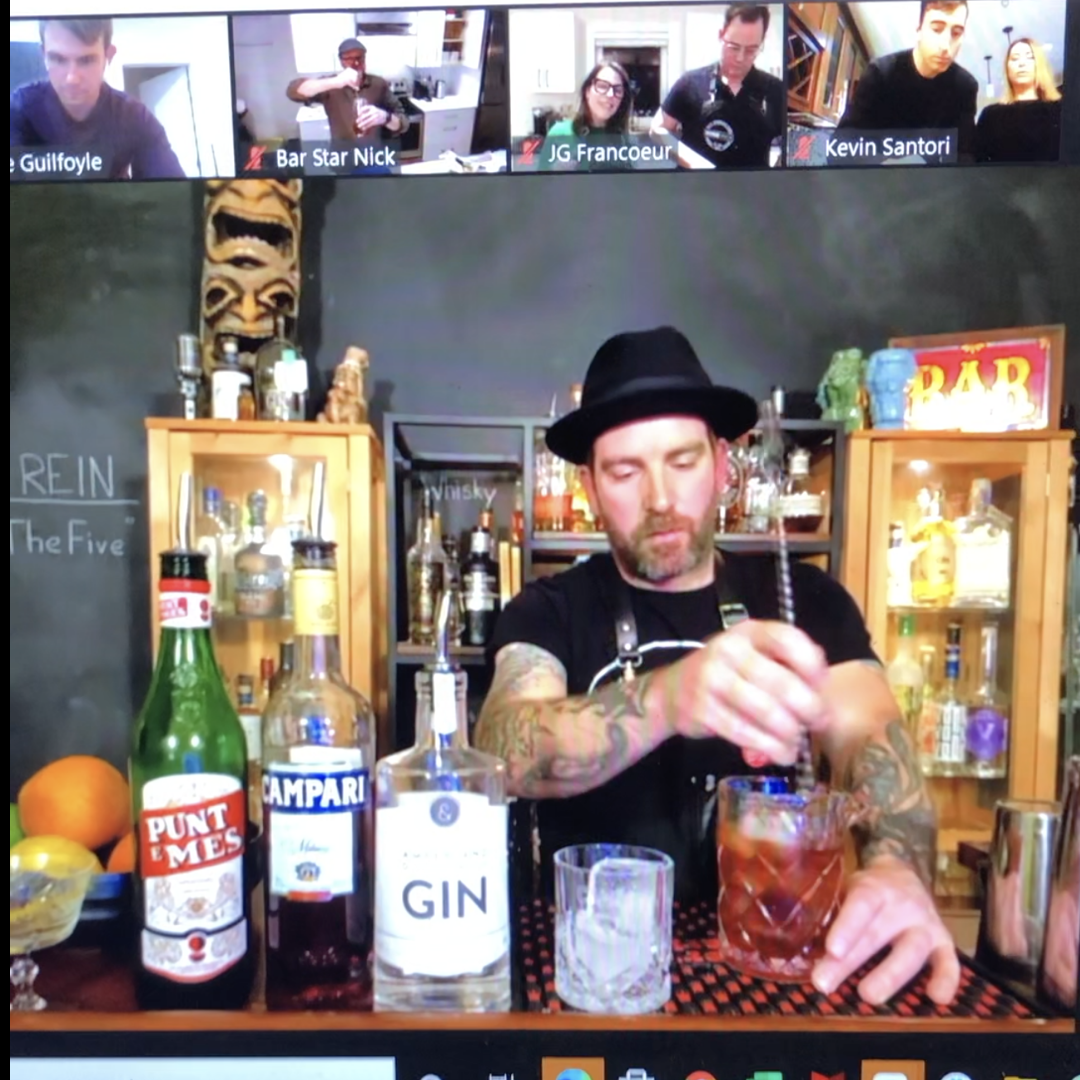 Virtual Cocktail Class (110 participants) Nimble Bar Co